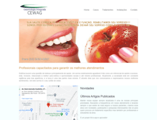 cewagodontologia.com.br screenshot