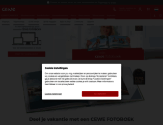 cewe-fotoboek.nl screenshot