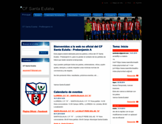 cf-santa-eulalia.webnode.es screenshot