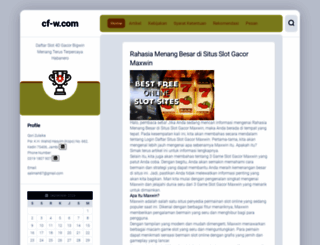 cf-w.com screenshot