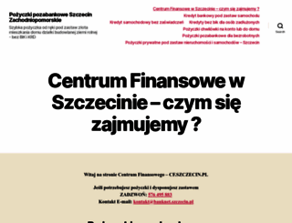 cf.szczecin.pl screenshot