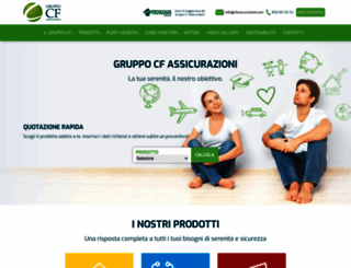 cfassicurazioni.com screenshot