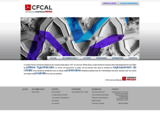 cfcal-banque.com screenshot
