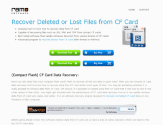 cfcarddatarecovery.com screenshot
