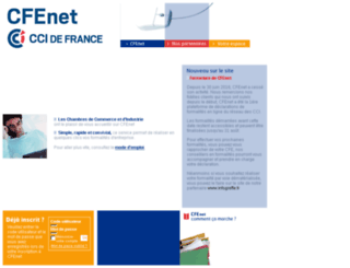 cfenet.cci.fr screenshot