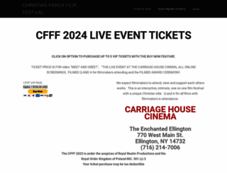 cffilmfest.org screenshot