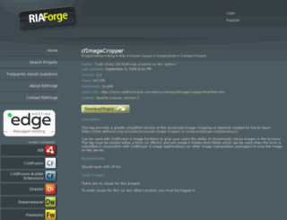 cfimagecropper.riaforge.org screenshot