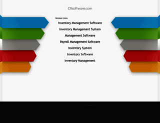 cflsoftware.com screenshot