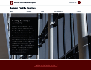 cfs.iupui.edu screenshot