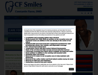 cfsmilesdental.com screenshot