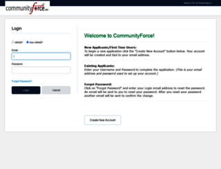 cfuat.communityforce.com screenshot