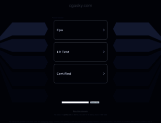 cgasky.com screenshot