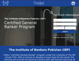 cgb.ibp.org.pk screenshot