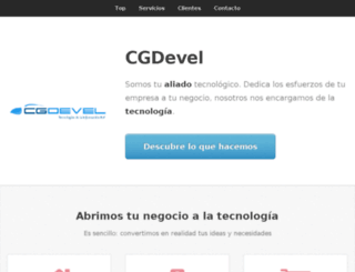 cgdevel.com screenshot
