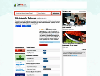 cgdjsongs.com.cutestat.com screenshot