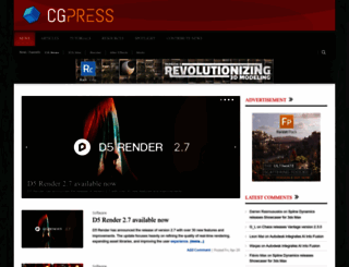 cgpress.org screenshot