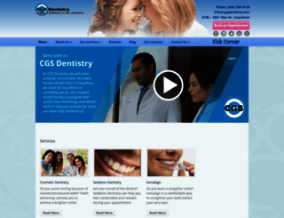 cgsdentistry.com screenshot