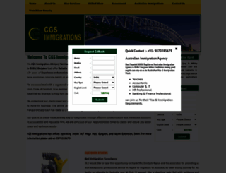 cgsimmigrations.com screenshot