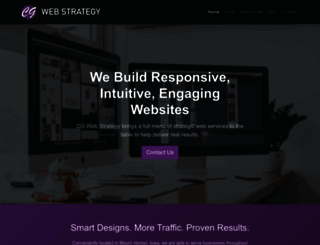 cgwebstrategy.com screenshot