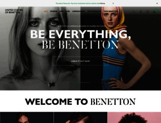 ch.benetton.com screenshot