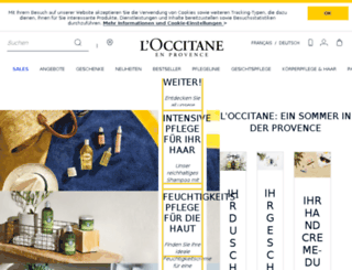 ch.loccitane.com screenshot
