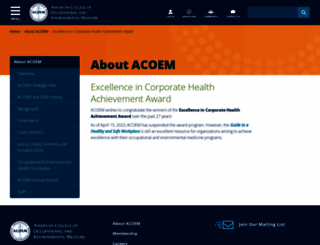 chaa.org screenshot