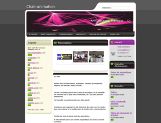 chab-animation.webnode.fr screenshot
