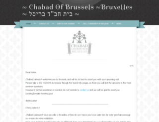 chabadbrussels.com screenshot