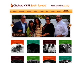 chabadchaicenter.com screenshot