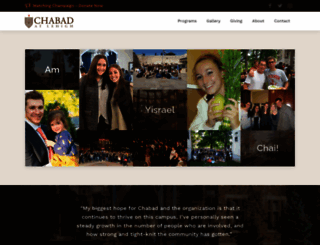 chabadlehigh.org screenshot