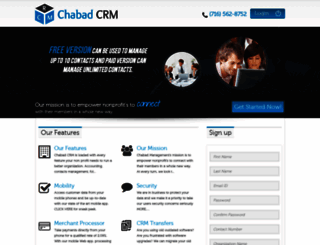 chabadmanagement.com screenshot
