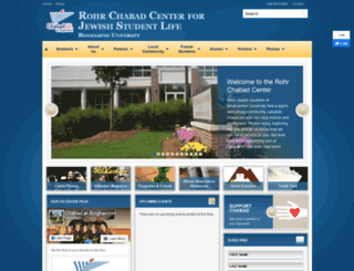 chabadofbinghamton.com screenshot