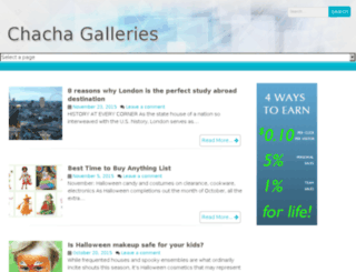 chachagalleries.com screenshot