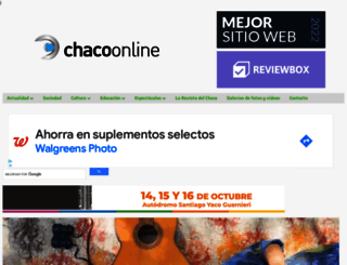 chacoonline.com.ar screenshot
