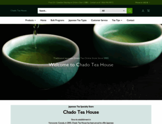 chadoteahouse.com screenshot