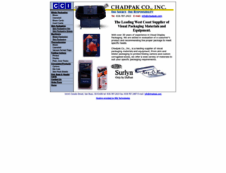 chadpak.com screenshot
