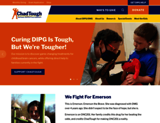 chadtough.org screenshot