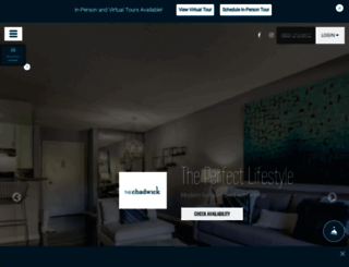 chadwickapts.com screenshot