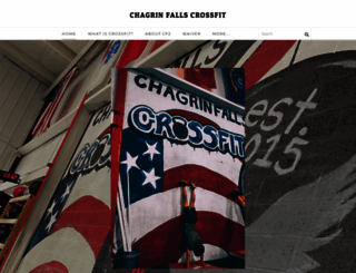 chagrinfallscrossfit.com screenshot