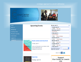 chaicenternj.org screenshot