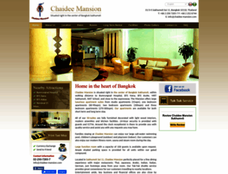 chaidee-mansion.com screenshot