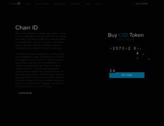 chain-id.org screenshot