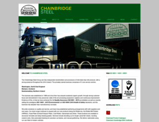 chainbridgesteel.com screenshot