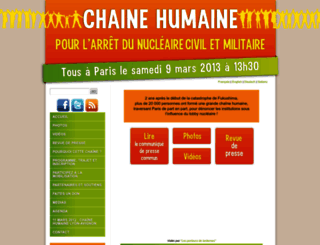 chainehumaine.org screenshot