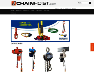 chainhoist.com screenshot