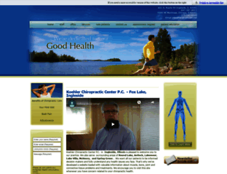 chainolakeshealthchiropractic.com screenshot