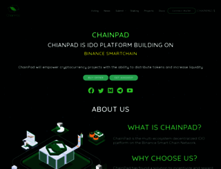 chainpad.finance screenshot