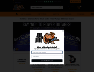 chainsawspares.com.au screenshot