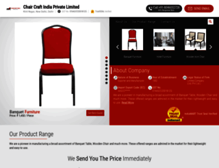 chaircraftindia.com screenshot