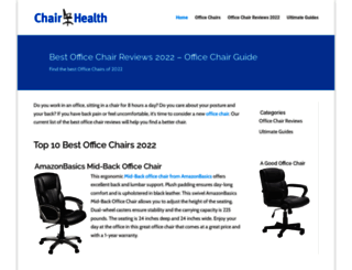 chairhealth.com screenshot